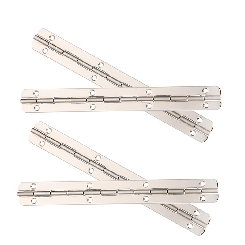 Soft Close Hinge - กระเป๋ากล่องเก็บเครื่องประดับ4ชิ้นบานพับเปียโนโลหะสแตนเลสสตีลบานพับสำหรับกล่องไม้