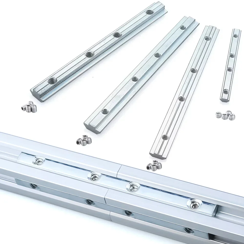 Corner Bracket Angle - 4Pcs V-Slot T-Slot Joiner 180 องศาตรงภายในอุปกรณ์เชื่อมต่อสําหรับ