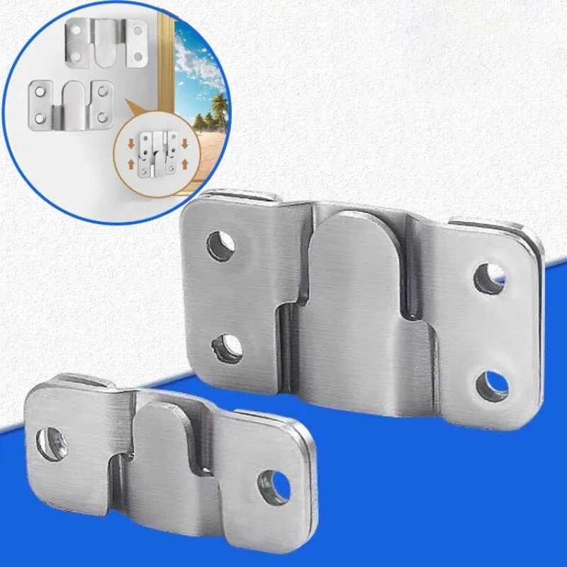 Corner Bracket Angle - ขายึดผนังหัวเตียง 20 ชิ้น อุปกรณ์ฮาร์ดแวร์ ใช้สําหรับแขวนกรอบรูป รูปภาพ