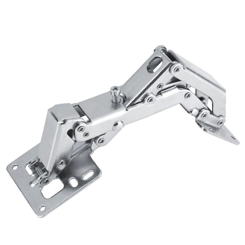 Soft Close Hinge - ห้องครัวตู้มุมประตูบานพับไม่มีเจาะโลหะ Soft Close บานพับ 170 องศาปกปิดตู้เปลี่ยนบานพับ