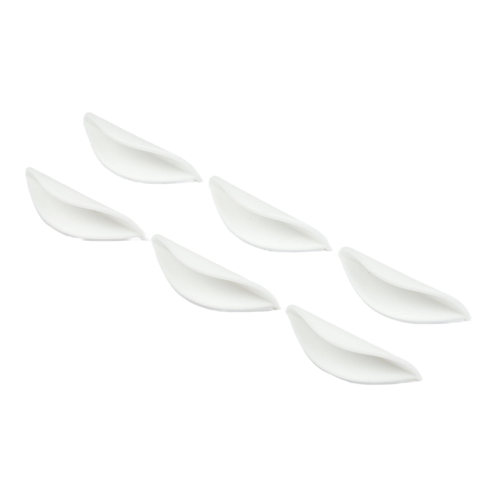 Furniture Hardware Pulls - มือจับประตูพลาสติก 6 ชิ้น ไม่ต้องเจาะ ติดตั้งง่าย สำหรับตู้ครัว