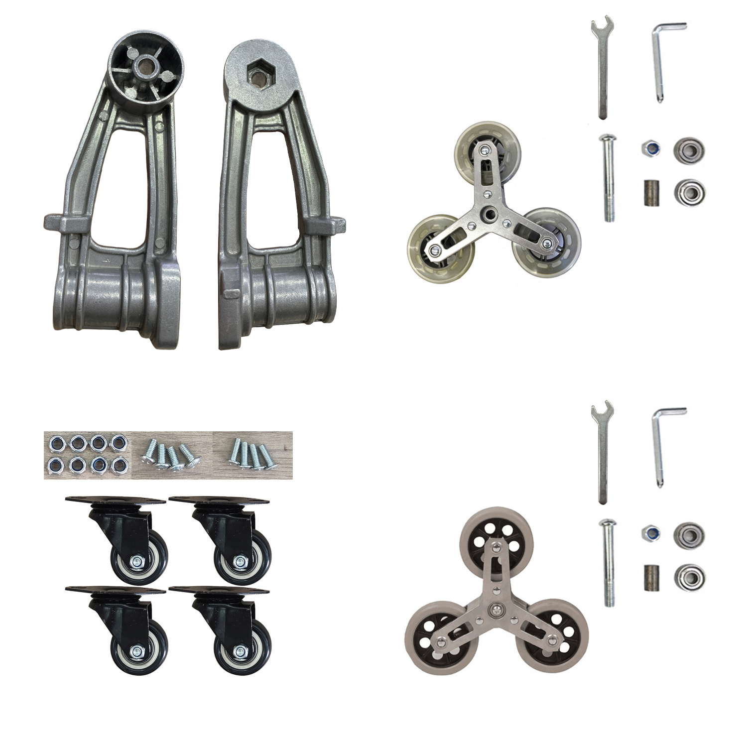 Furniture And Hardware Shop - สินค้ารถเข็นล้ออุปกรณ์ฮาร์ดแวร์บันไดปีนเขารถเข็นเปลี่ยนล้อรถเข็นล้อสําหรับช้อปปิ้งซักรีด