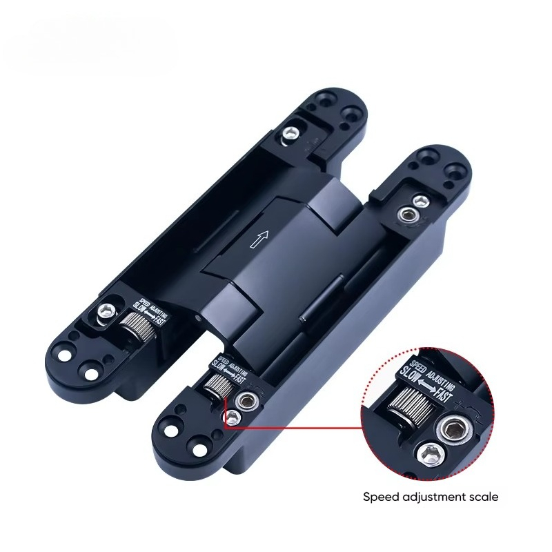 Soft Close Hinge - บานพับประตูแบบซ่อน HBG005 สำหรับงานหนัก พร้อมระบบไฮดรอลิกปิดแบบนุ่มนวล สำหรับตู้เฟอร์นิเจอร์