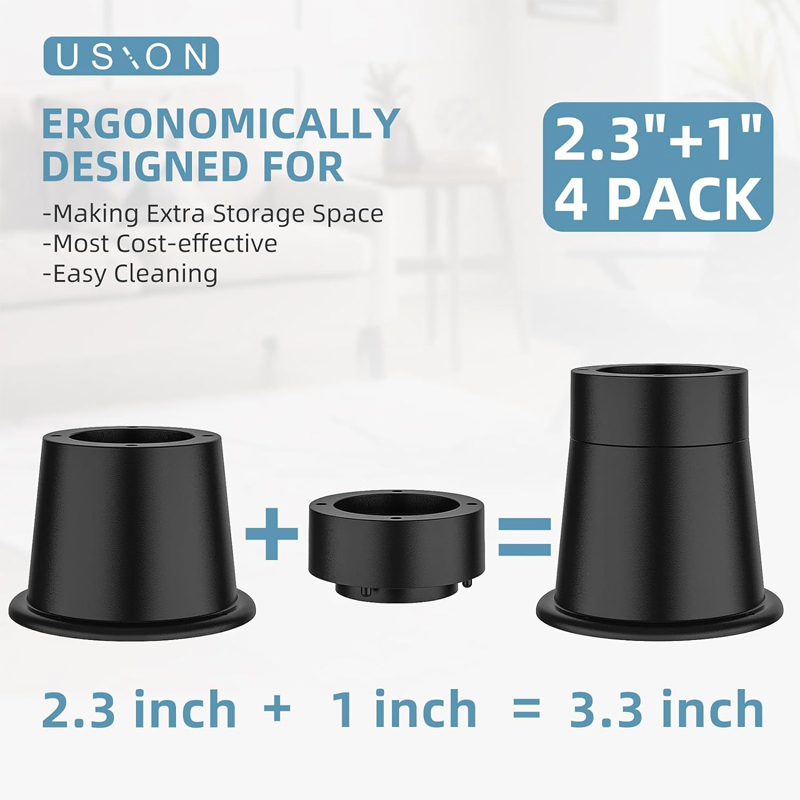 4 ชิ้น Heavy Duty เฟอร์นิเจอร์ - Furniture Hardware Feet บทวิจารณ์และราคา