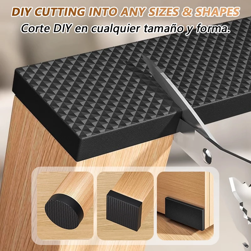 แผ่นรองเฟอร์นิเจอร์กันลื่นยางก - Furniture Hardware Feet บทวิจารณ์และราคา