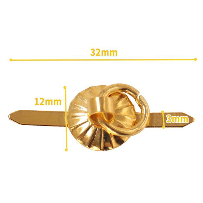 4Pcs 1/12ฮาร์ดแวร์โลหะสีทองลิ้ - Furniture Hardware Pulls บทวิจารณ์และราคา