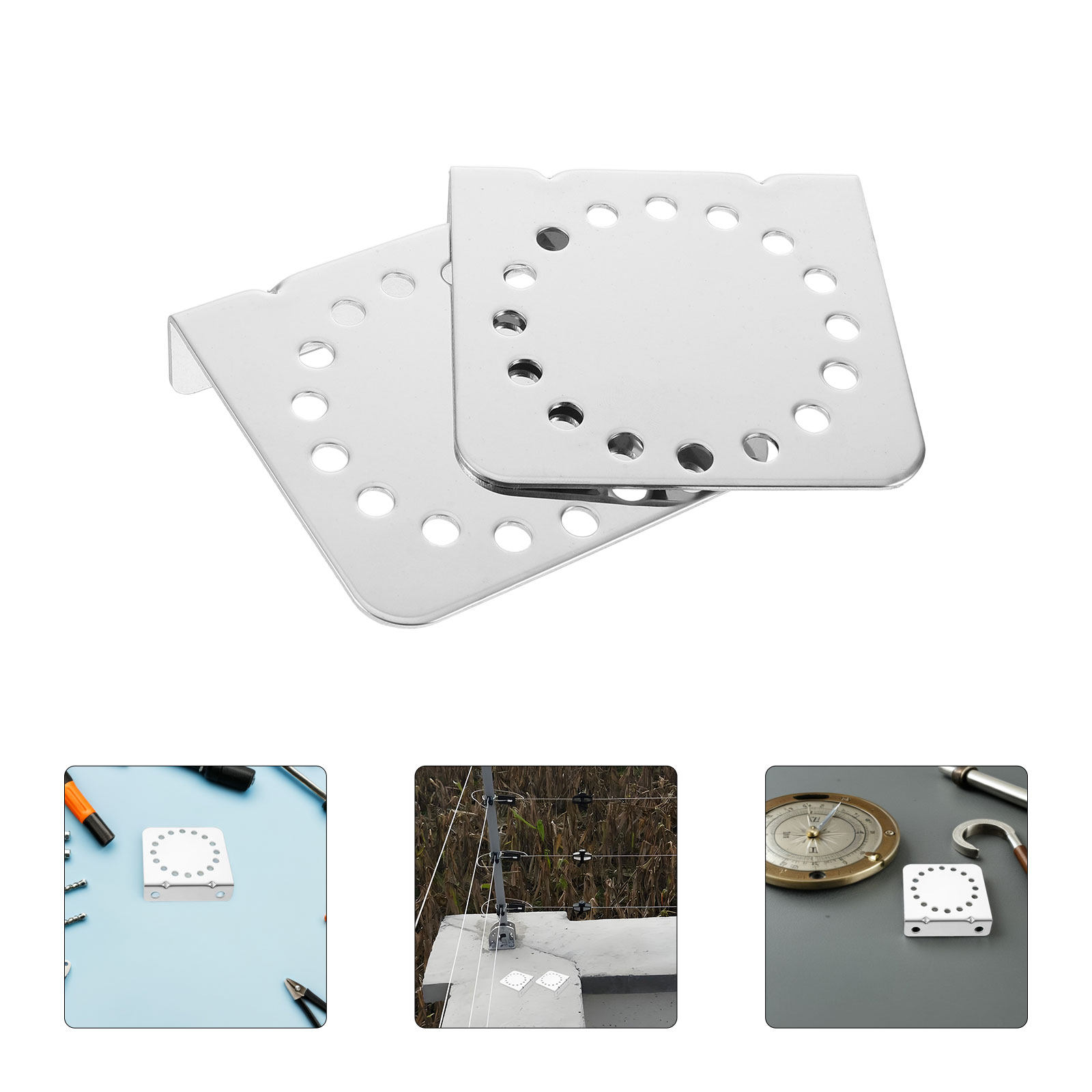 ฐานยึดสแตนเลสแบบปรับมุมได้ 2 ช - Corner Bracket Angle บทวิจารณ์และราคา