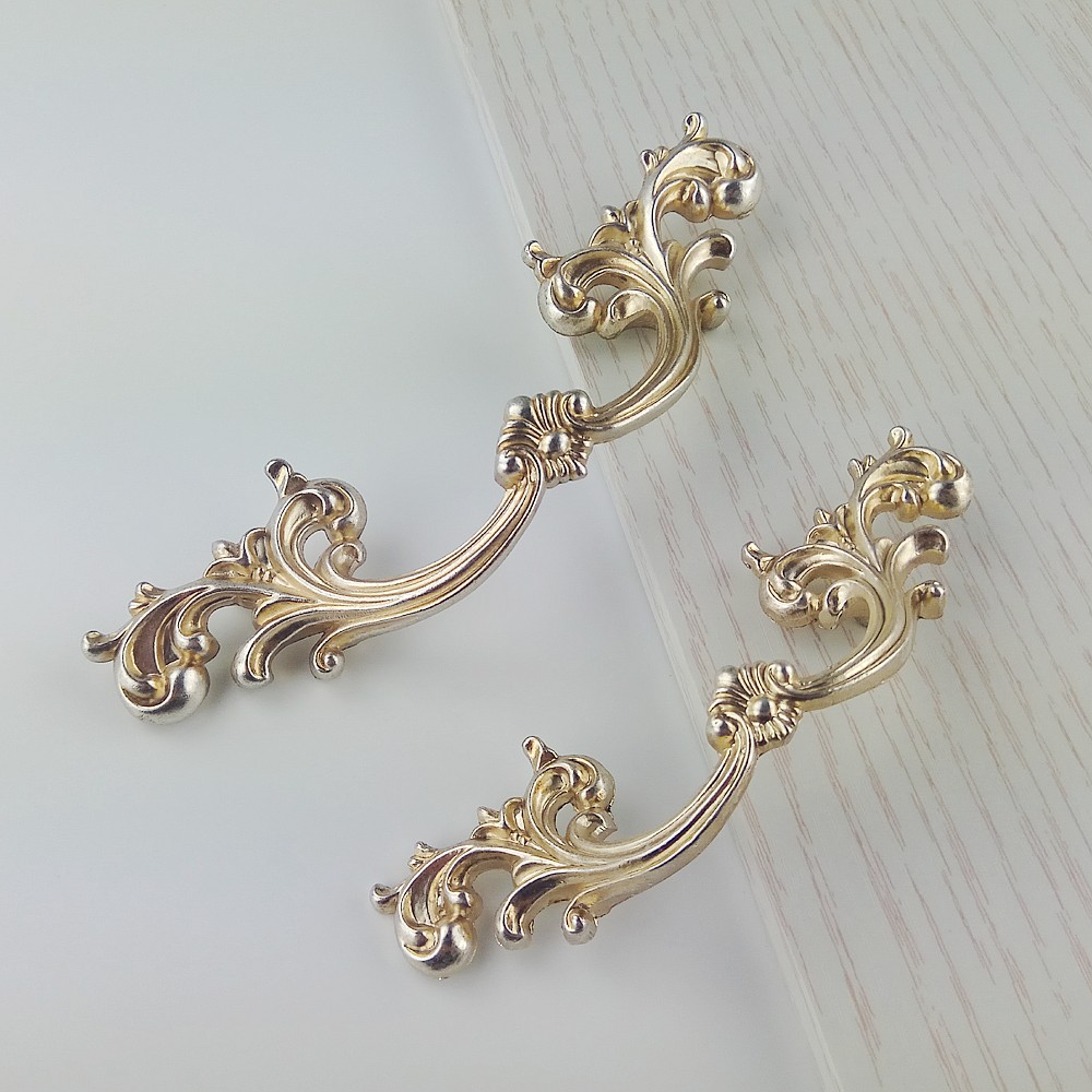 โบราณเงินคลาสสิกเฟอร์นิเจอร์ฮา - Vintage Furniture Hardware Pulls บทวิจารณ์และราคา