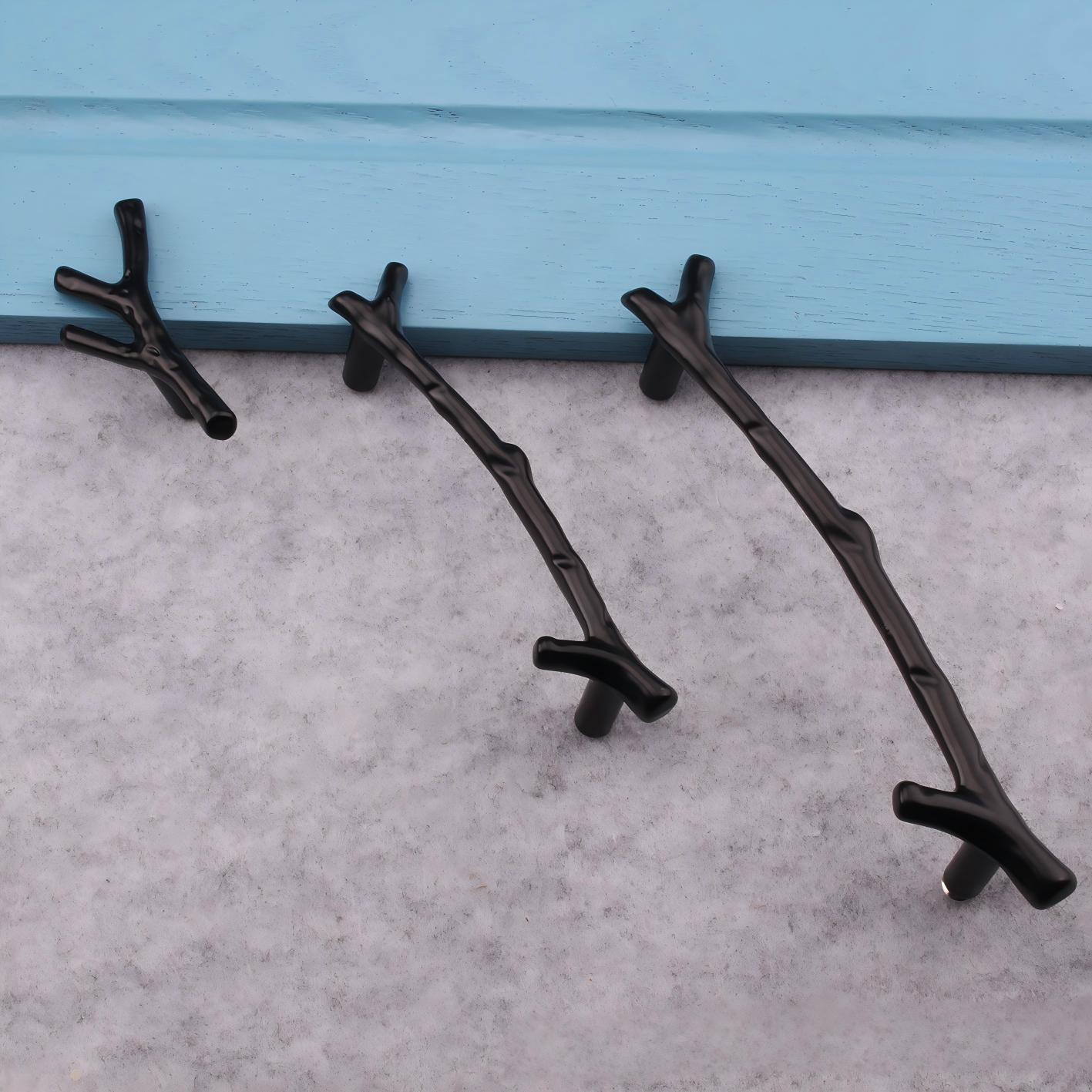 มือจับลิ้นชักตู้ครัวสีบรอนซ์ดำ - Unique Furniture Hardware Pulls บทวิจารณ์และราคา