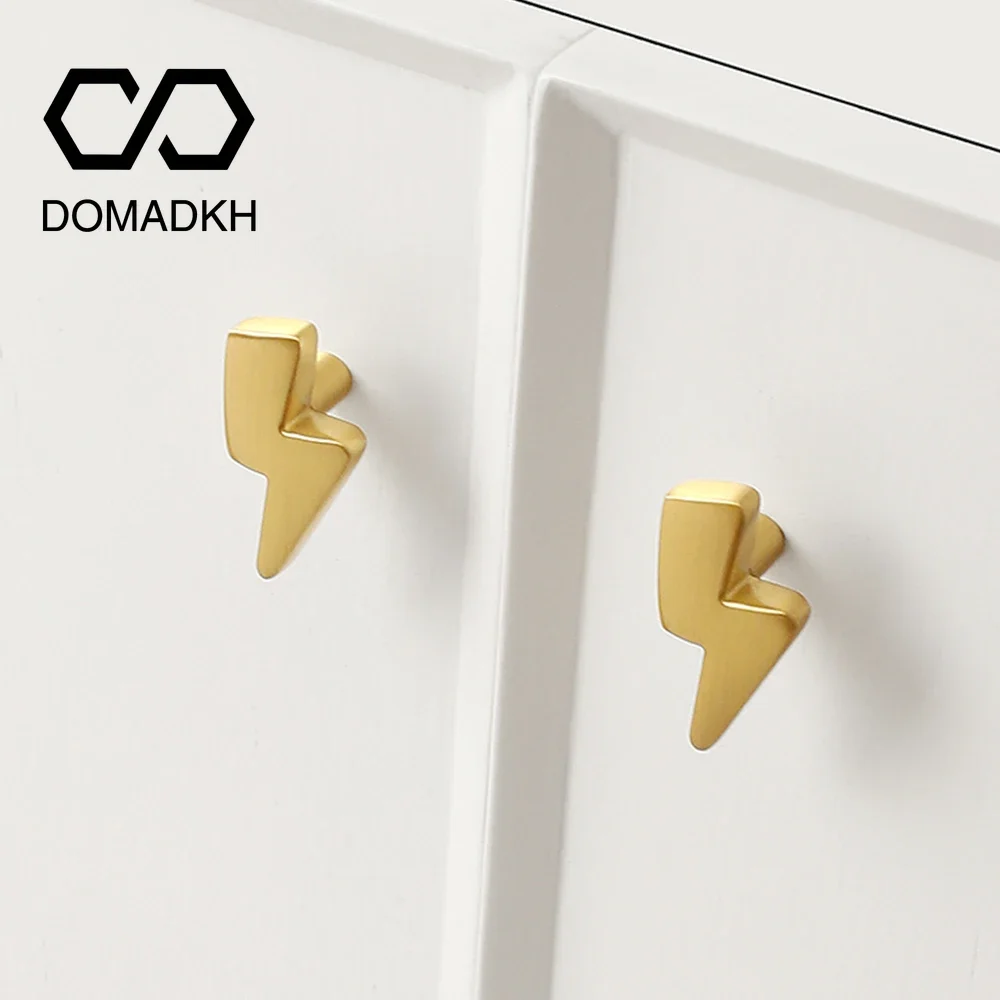 Lightning Design ทองเหลืองลูกบ - Unique Furniture Hardware Pulls บทวิจารณ์และราคา