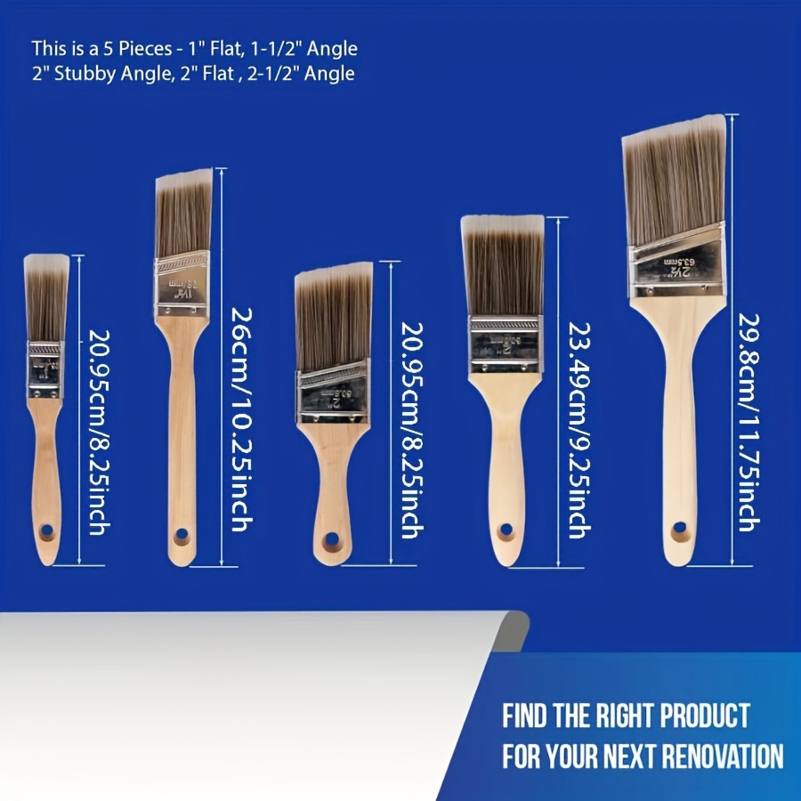 5 ชิ้นคุณภาพสูงแปรงทาสีแปรงบาร - Furniture Hardware Pulls บทวิจารณ์และราคา
