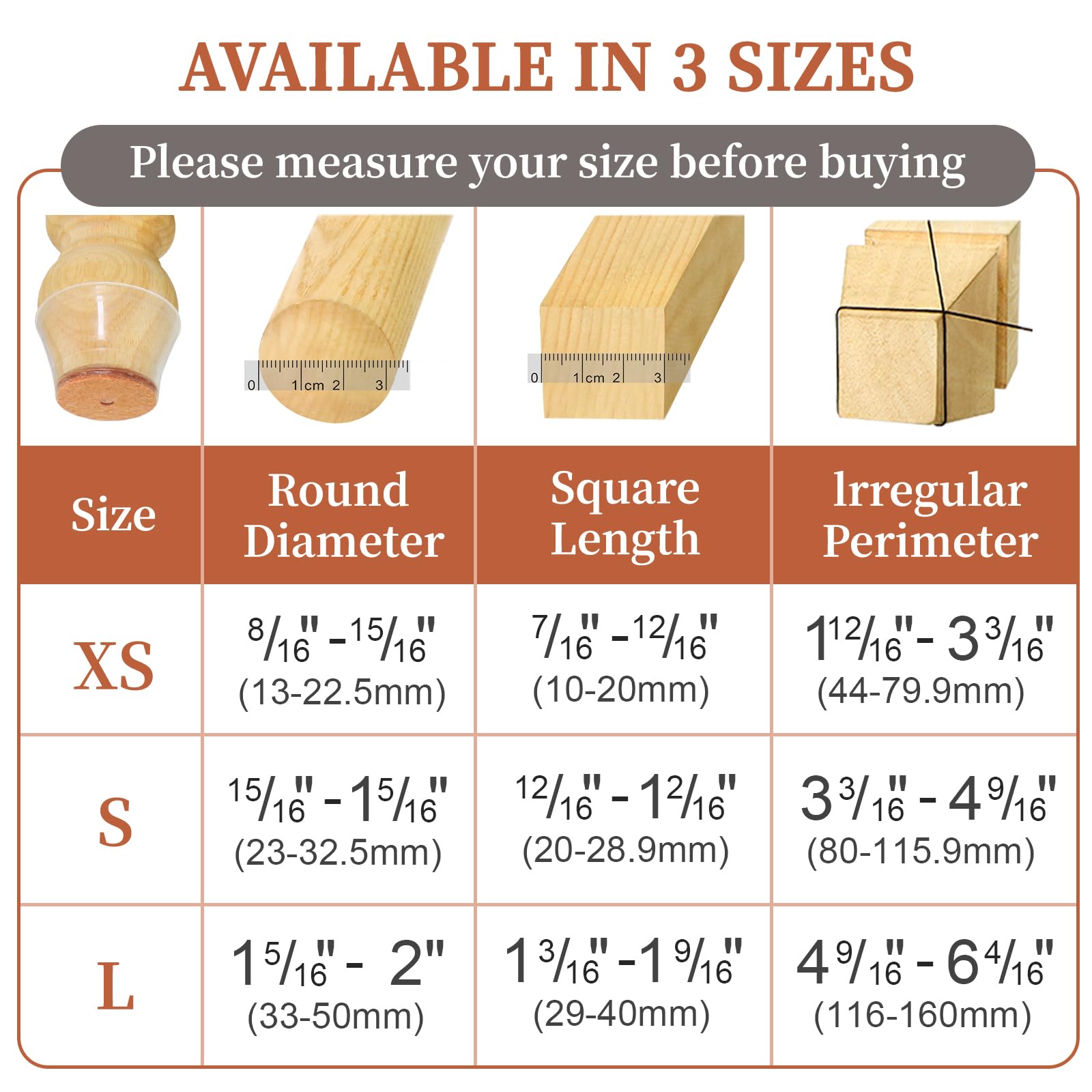 ปลอกขาเก้าอี้ซิลิโคน 24-36 ชิ้ - Furniture Hardware Feet บทวิจารณ์และราคา