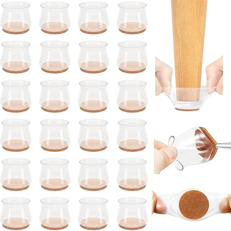 ปลอกขาเก้าอี้ซิลิโคน 24-36 ชิ้ - Furniture Hardware Feet บทวิจารณ์และราคา