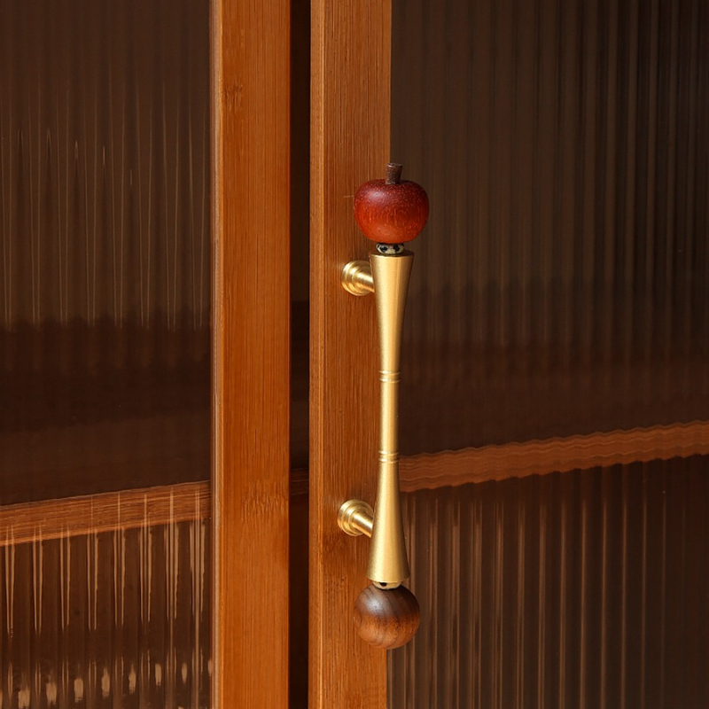 มือจับลิ้นชักทองเหลืองลายผลไม้ - Unique Furniture Hardware Pulls บทวิจารณ์และราคา