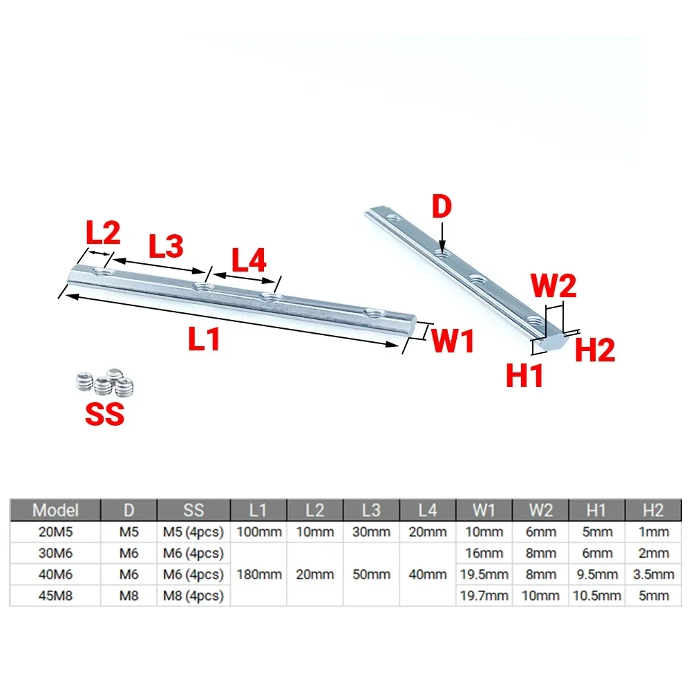4Pcs V-Slot T-Slot Joiner 180  - Corner Bracket Angle บทวิจารณ์และราคา