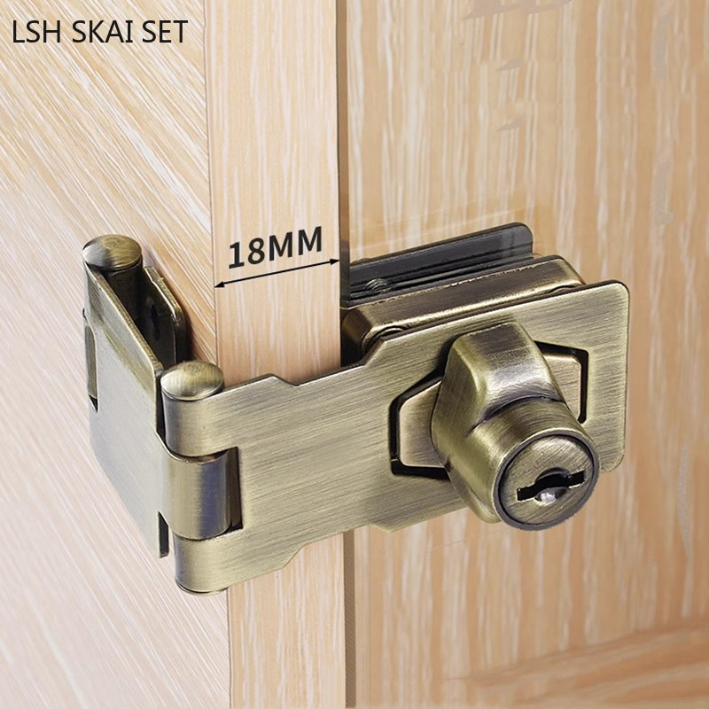 ชุดล็อกประตูกระจกแบบไม่เจาะล็อ - Furniture Hardware Store บทวิจารณ์และราคา