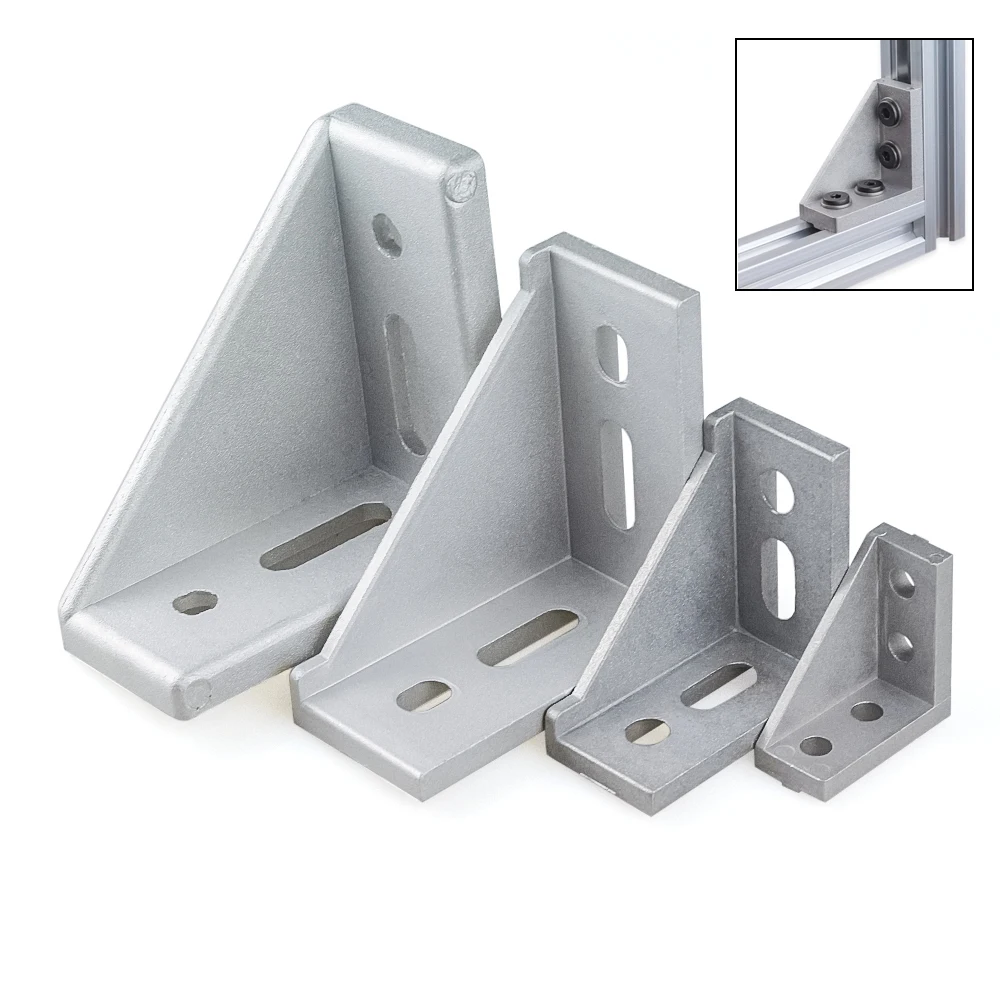 8 ชิ้น/ล็อต 2040 3060 4080 มุม - Corner Bracket Angle บทวิจารณ์และราคา