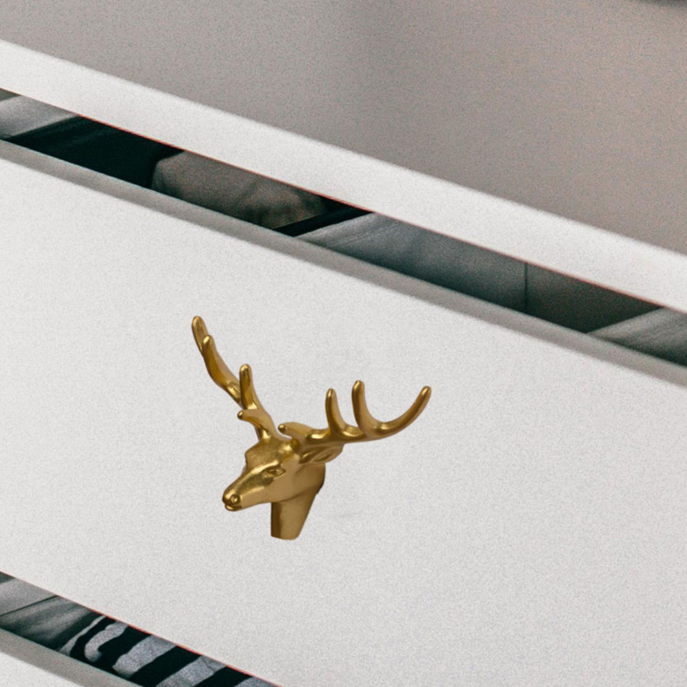 มือจับตู้ทองเหลืองรูปทรงกวาง ด - Unique Furniture Hardware Pulls บทวิจารณ์และราคา