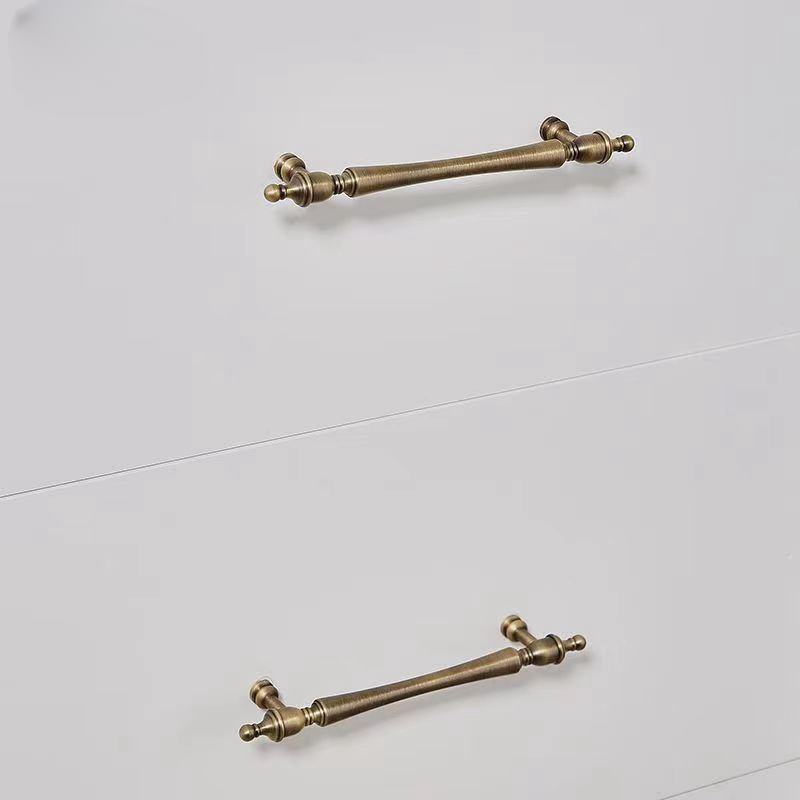 มือจับทองเหลืองโบราณสำหรับตู้ค - Vintage Furniture Hardware Pulls บทวิจารณ์และราคา
