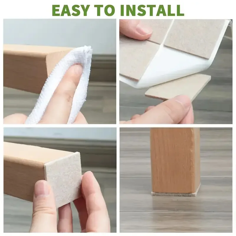 แผ่นรองเฟอร์นิเจอร์แบบมีกาวในต - Furniture Hardware Feet บทวิจารณ์และราคา