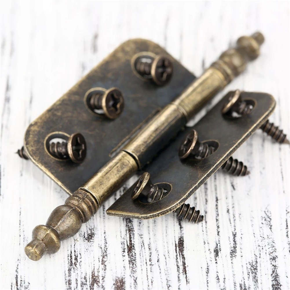 บานพับซ่อมแซมแผ่นบานพับมงกุฎทอ - Furniture Hardware Antique บทวิจารณ์และราคา