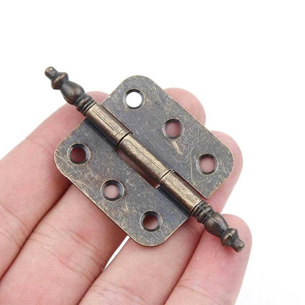 บานพับซ่อมแซมแผ่นบานพับมงกุฎทอ - Furniture Hardware Antique บทวิจารณ์และราคา