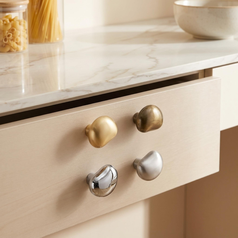 มือจับประตูตู้แบบเรียบง่าย รูป - Vintage Furniture Hardware Pulls บทวิจารณ์และราคา