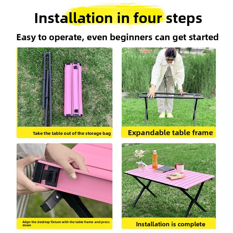 โต๊ะพับขาไขว้แบบพกพาสำหรับใช้ง - Furniture Hardware Feet บทวิจารณ์และราคา