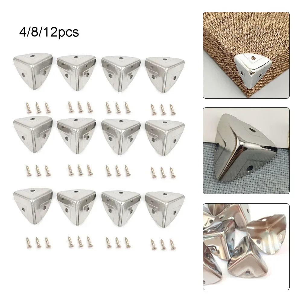4/8/12 PC กล่องโลหะมุมไม้กล่อง - Corner Bracket Angle บทวิจารณ์และราคา