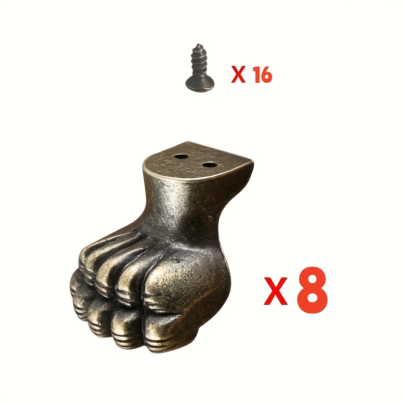 ขาตั้งทองเหลืองโบราณ 8 ชิ้น สำ - Furniture Hardware Antique บทวิจารณ์และราคา