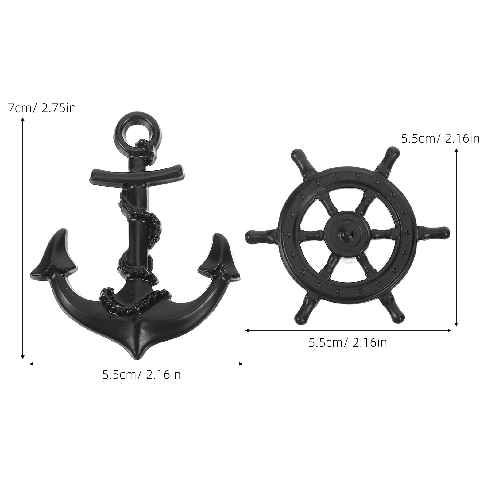 มือจับลิ้นชักวินเทจสีดำ 4 ชิ้น - Vintage Furniture Hardware Pulls บทวิจารณ์และราคา