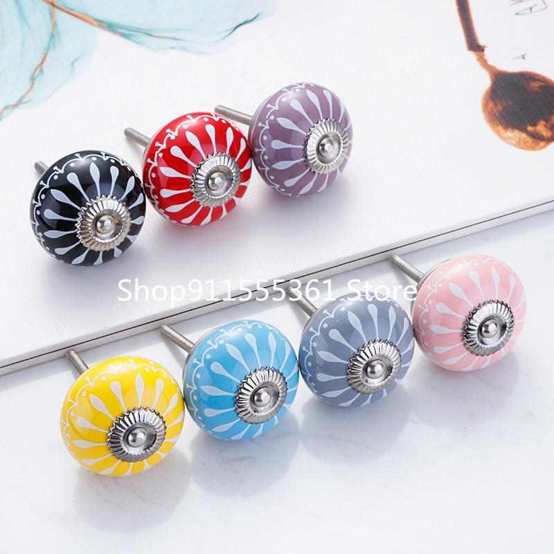 เซรามิค/Dresser Knobs สีขาวดึง - Unique Furniture Hardware Pulls บทวิจารณ์และราคา