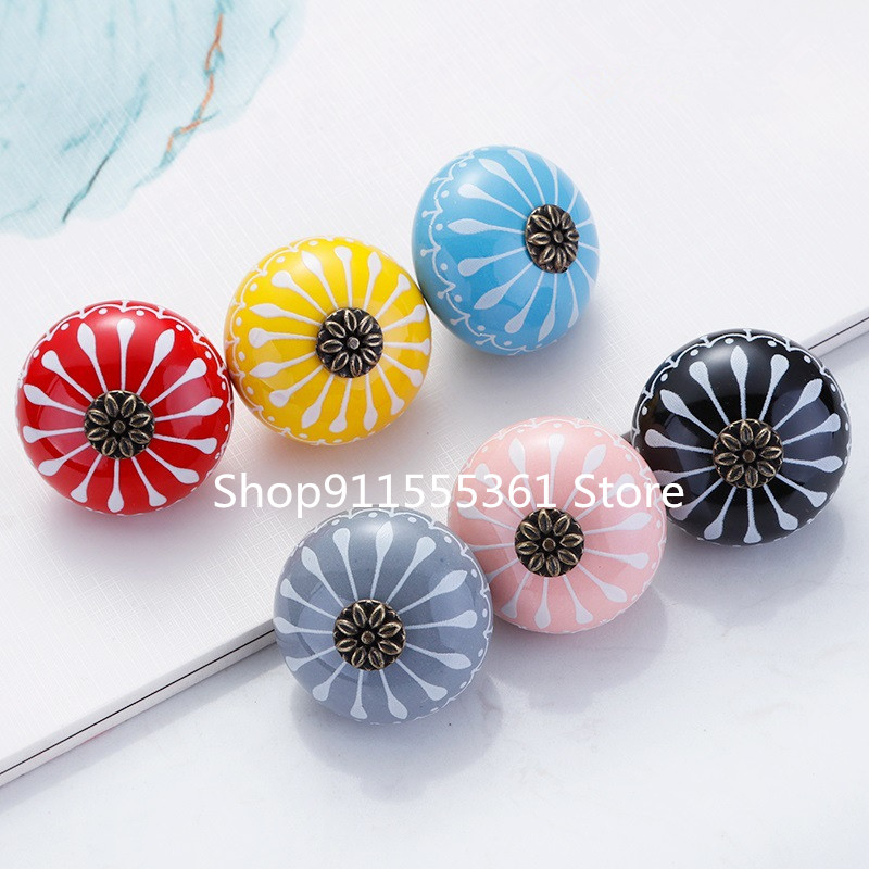 เซรามิค/Dresser Knobs สีขาวดึง - Unique Furniture Hardware Pulls บทวิจารณ์และราคา