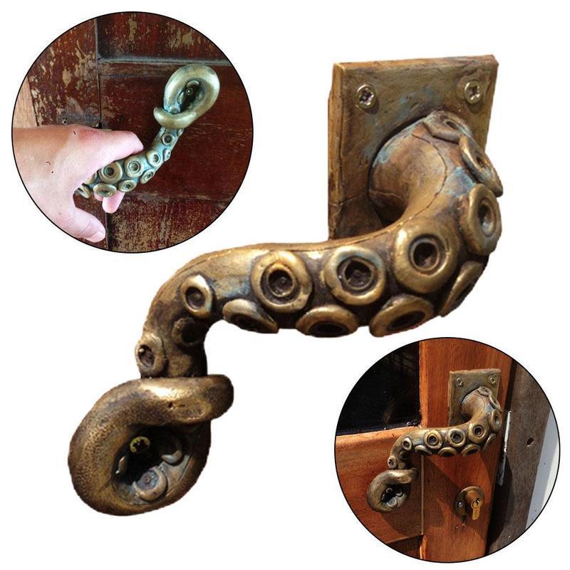 Vintage Octopus ลูกบิดประตูสัต - Vintage Furniture Hardware Pulls บทวิจารณ์และราคา