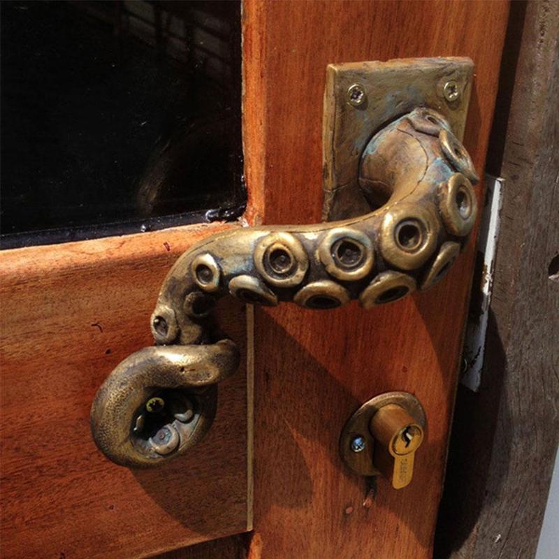 Vintage Octopus ลูกบิดประตูสัต - Vintage Furniture Hardware Pulls บทวิจารณ์และราคา