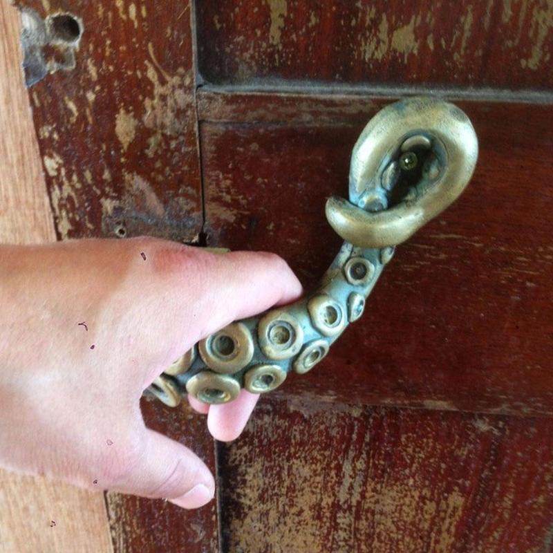 Vintage Octopus ลูกบิดประตูสัต - Vintage Furniture Hardware Pulls บทวิจารณ์และราคา