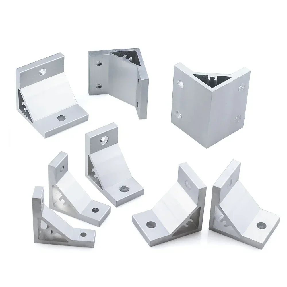 4 ชิ้น 90 องศามุมมุม 2020 3030 - Corner Bracket Angle บทวิจารณ์และราคา