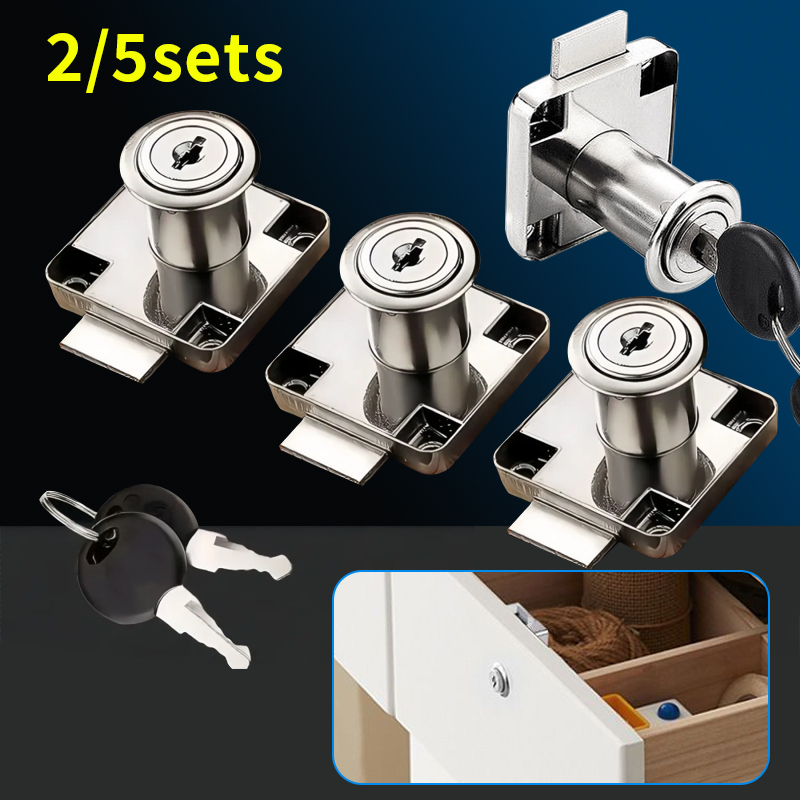 2/5 ชุดตัวล็อคลิ้นชักพร้อมกุญแ - Used Furniture Hardware บทวิจารณ์และราคา