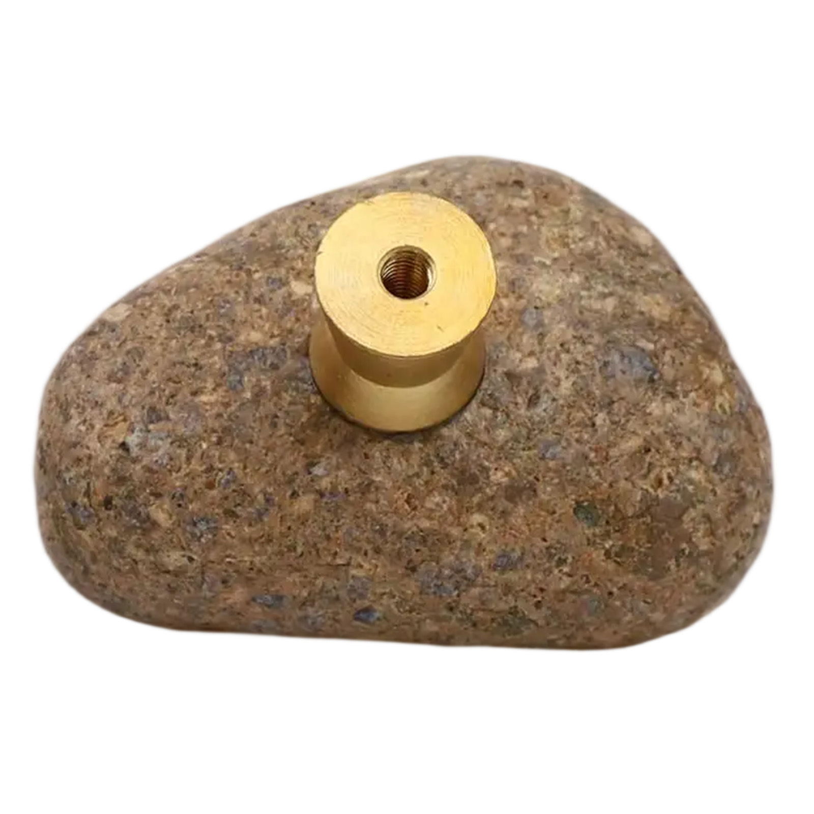 2 ชิ้นที่ไม่ซ้ำกันสร้างสรรค์หิ - Unique Furniture Hardware Pulls บทวิจารณ์และราคา