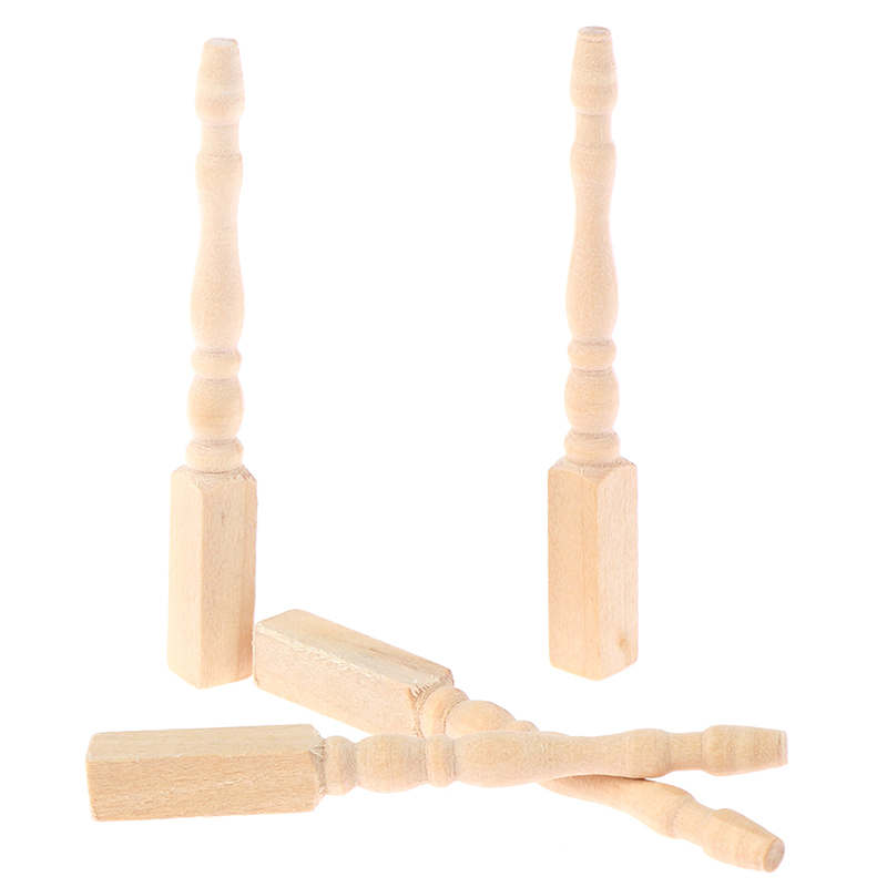 ● 4 ชิ้น/เซ็ต 1:12 ตุ๊กตาจิ๋ว  - Furniture Hardware Feet บทวิจารณ์และราคา