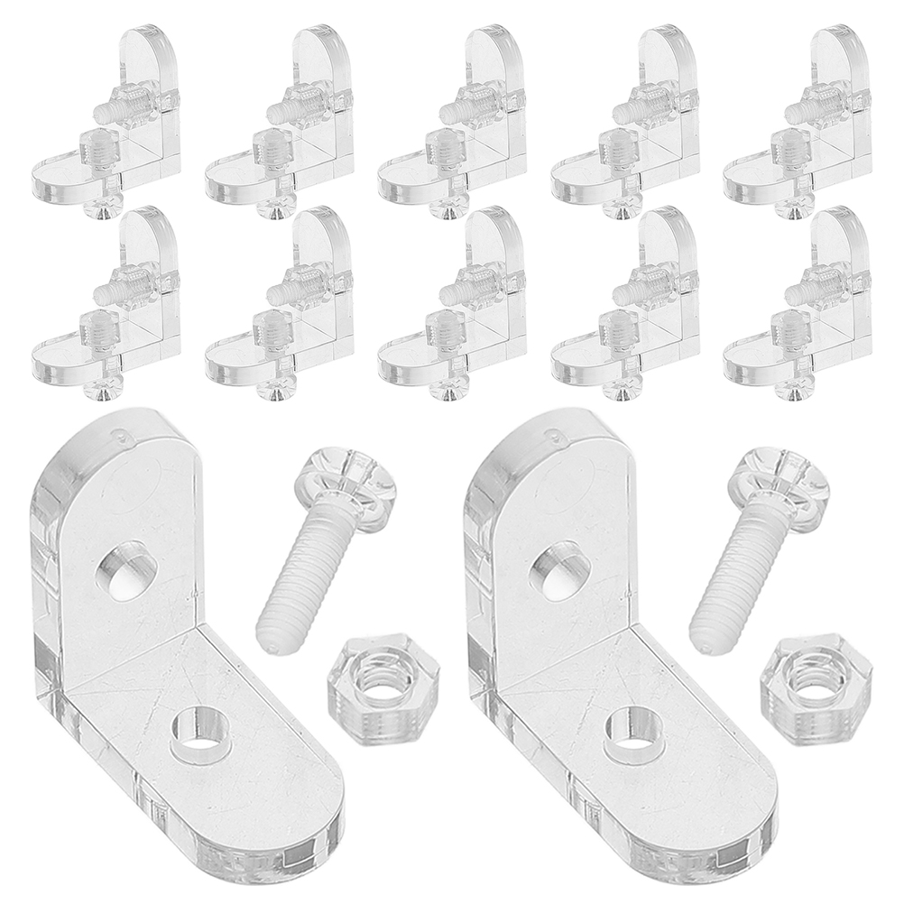 ขายึดอะคริลิคใสรูปตัว L จำนวน  - Corner Bracket Angle บทวิจารณ์และราคา