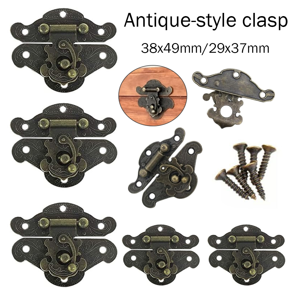 5-20 ชิ้น ตัวล็อคแบบมีสกรู วิน - Furniture Hardware Antique บทวิจารณ์และราคา