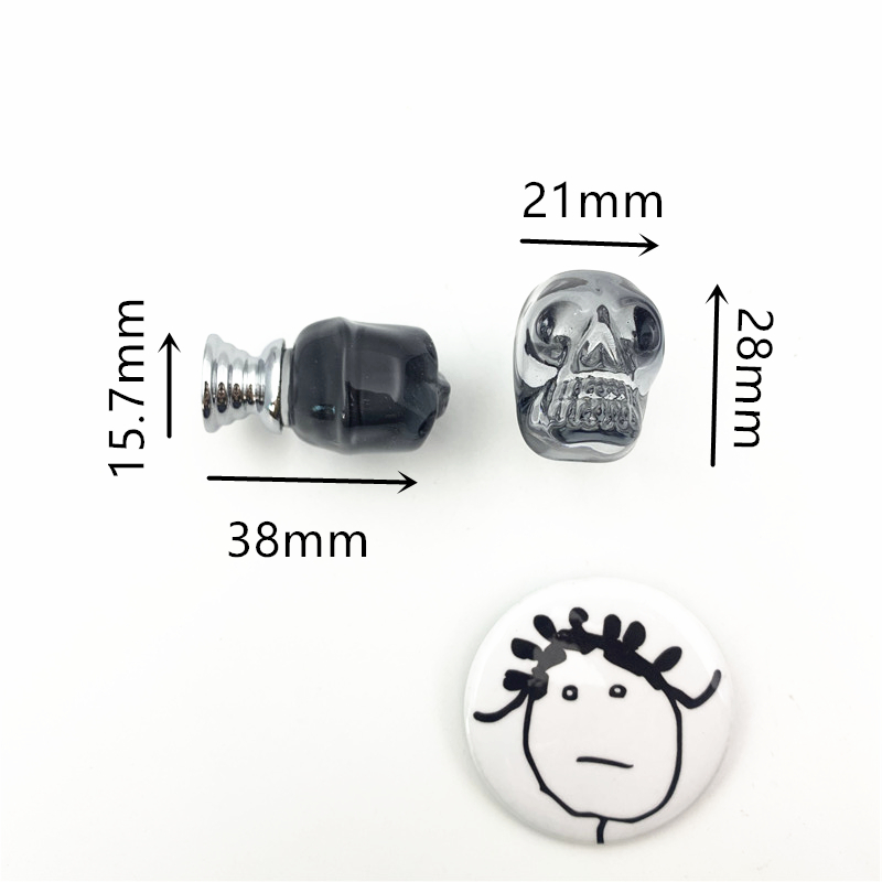 LCH คริสตัล Skull Shaped ลูกบิ - Unique Furniture Hardware Pulls บทวิจารณ์และราคา