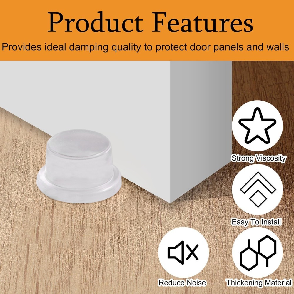 ตัวกันกระแทกประตูซิลิโคน ป้องก - Furniture Hardware Pulls บทวิจารณ์และราคา