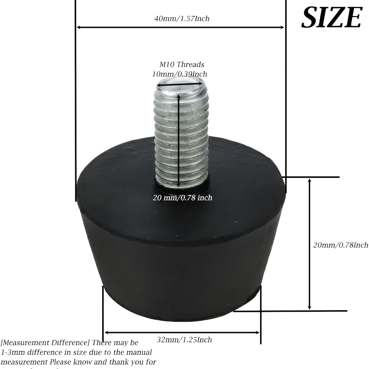แผ่นรองขาปรับระดับได้ 4 ชิ้น พ - Furniture Hardware Feet บทวิจารณ์และราคา