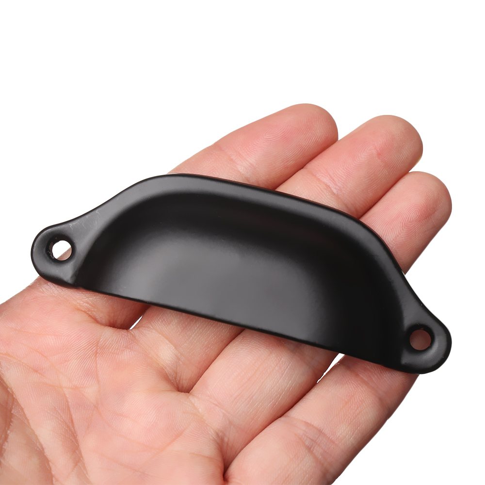 2PCS ทองเหลืองโบราณเชลล์จับ Re - Vintage Furniture Hardware Pulls บทวิจารณ์และราคา