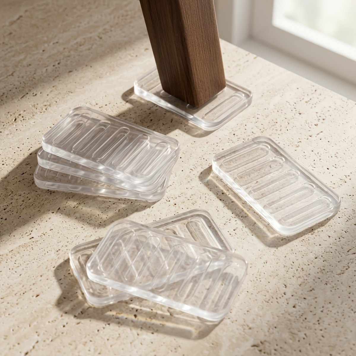 แผ่นรองขาโต๊ะปรับระดับได้ 8 ชิ - Furniture Hardware Feet บทวิจารณ์และราคา