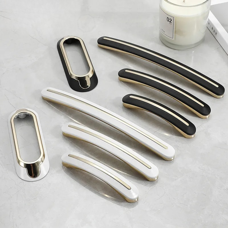 มือจับลิ้นชักตู้โลหะผสมสังกะสี - Furniture Hardware Pulls บทวิจารณ์และราคา