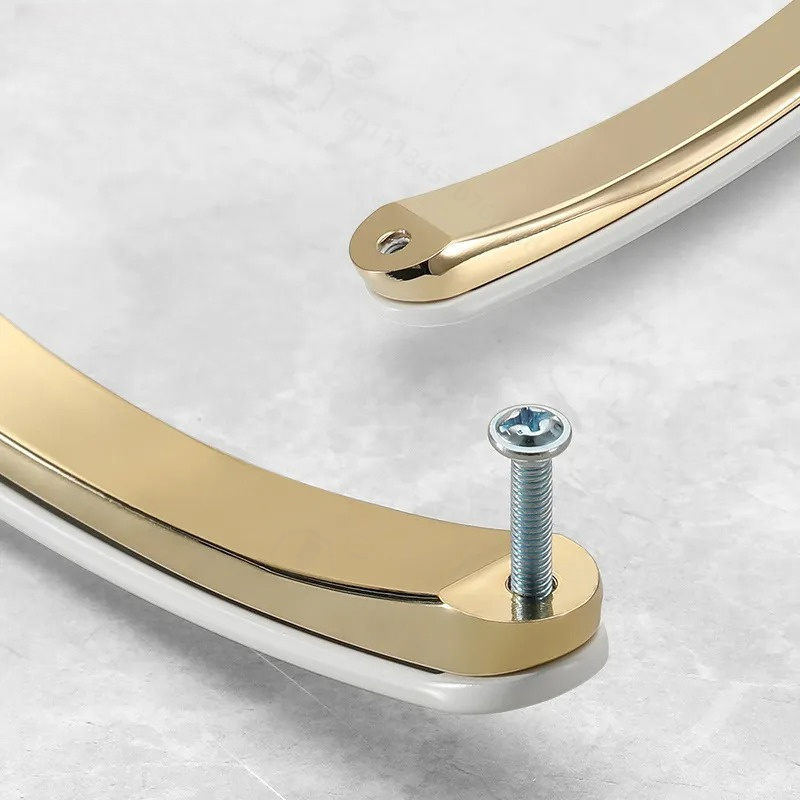 มือจับลิ้นชักตู้โลหะผสมสังกะสี - Furniture Hardware Pulls บทวิจารณ์และราคา