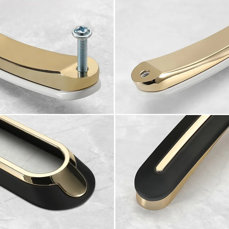 มือจับลิ้นชักตู้โลหะผสมสังกะสี - Furniture Hardware Pulls บทวิจารณ์และราคา